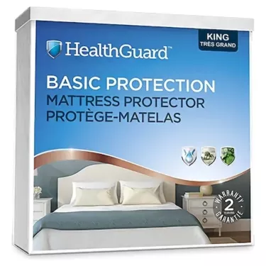 HealthGuard Basic Protection Waterproof Mattress Protector-Twin- Mattress Protector
