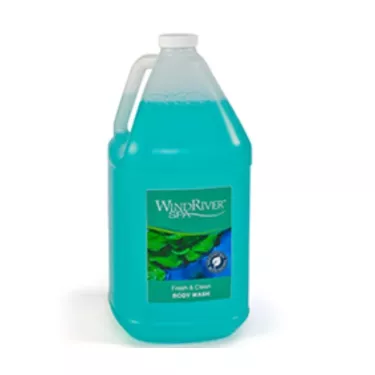 WindRiver™ Spa Hospitality Morning Dew Shower Gel- 1 Gallon Bottle, 4/Case