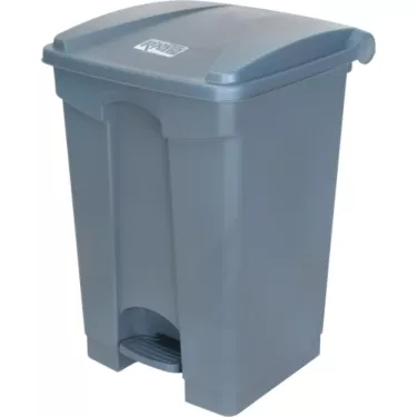 RMP Step Garbage with Liner, 12 US gal., Plastic