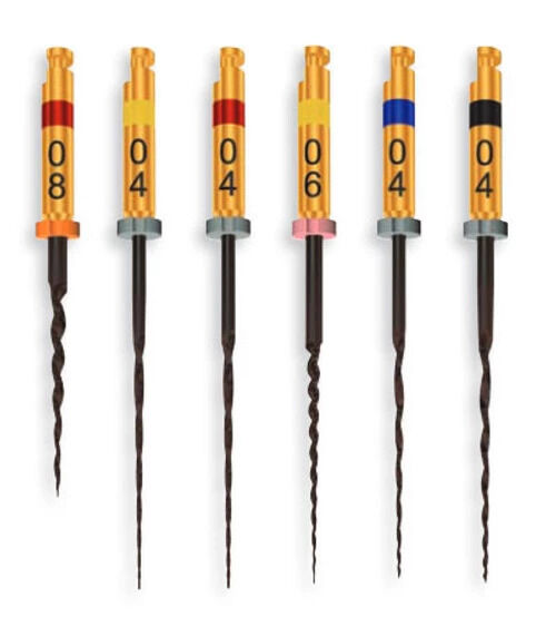 Coltene HyFlex CM Niti File Assorted, 25mm, 6/pkg Linen Plus