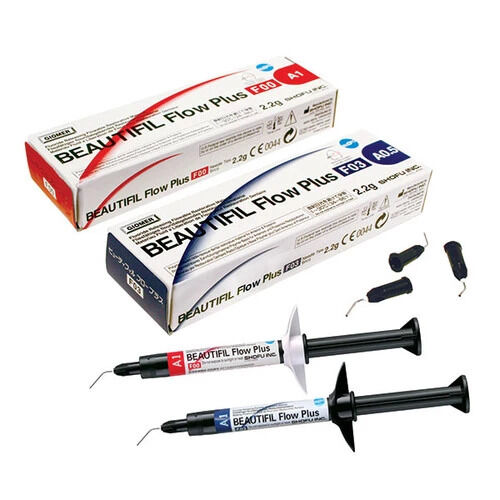 Shofu Beautifil Flow Plus F03 Low Flow Syringe 2.2g A3 Linen Plus