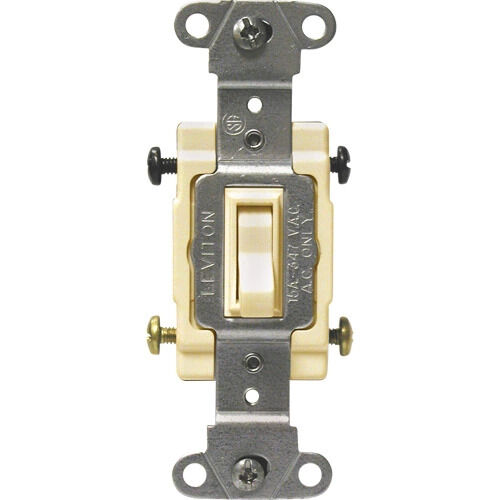 Leviton Industrial Grade 4Way Toggle Switch Linen Plus