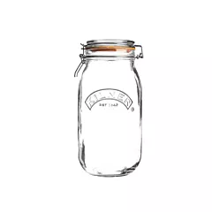 Kilner 1.5 Litre Cliptop Jar, Clear