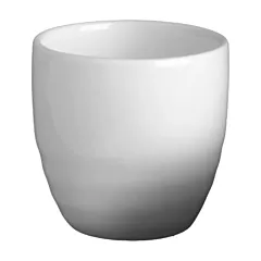 Cameo 2 Oz Fusion Sake Cup, Ceramic White 12 /Case