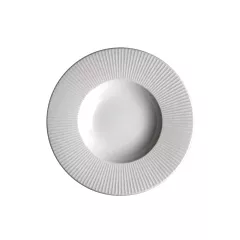 Steelite Willow Gourmet Bowl, White, 10 oz 6EA - 9117C1176 0