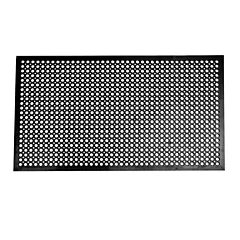 Winco 3' x 5' Anti Fatigue Mat, Black(RBM-35K)