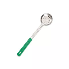 Browne Food Portioner, Perforated, Green, 4 oz - 5757441 016