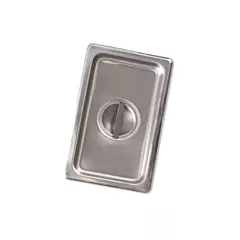 Steam table pan cover, 1/2 size long - 016/22240