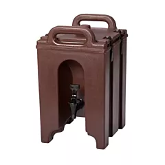 Cambro Camtainer 1.5 Gallon Insulated Beverage Dispenser, Dark Brown(100LCD-131)