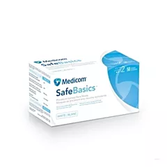 Medicom SafeBasics Earloop Mask Level 2, BLUE  box/50 (VM206-2141)