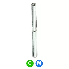 Crosstech Diamond Burs A18LL, 839-014 End Cutter, Coarse, 5/pkg 