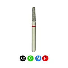 Crosstech Diamond Burs B5MS, 855-016, Round End Taper, 5/pkg 