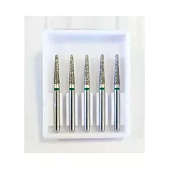 Crosstech Diamond Burs B5M, 856-016, Round End Taper, 5/pkg 