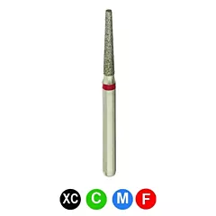 Crosstech Diamond Burs BB3, 847/014, Fine, Flat End Shoulder, 5/pkg 
