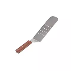 Magnum perforated flexible turner w/ wood handle, 7.75