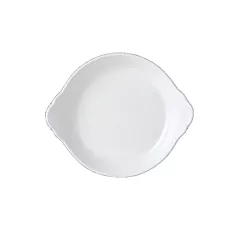 Steelite simplicity round ear dish, 6.5 oz - 11010191 066/11