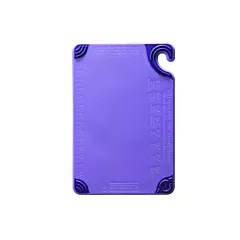 San Jamar Saf-T-Grip Cutting Board, Purple, 12â€ x 18â€ - CBG1