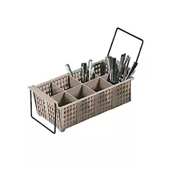 Vollrath 8-Compartment Flatware Basket - 1372 1900/1372