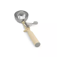 Vollrath Color-Coded One-Piece Disher, Ivory, 3-1/4 oz - 471