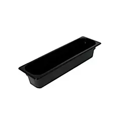 Cambro Insert, Black, 1/2 x 2.5