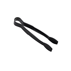 Cambro flat grip tongs, noir, 6