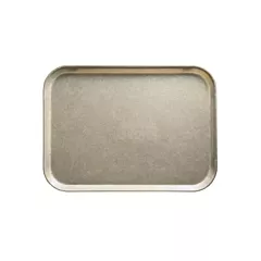 Cambro food tray, tan, 14