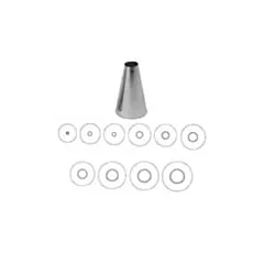 Johnson-Rose Cake Decorating Tube, Plain Open, Size 4 - 444