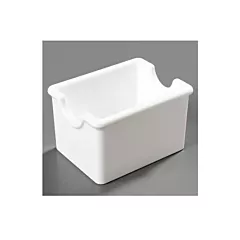 Carlisle sugar packet caddy, white - 4550 white 376/4550 whi