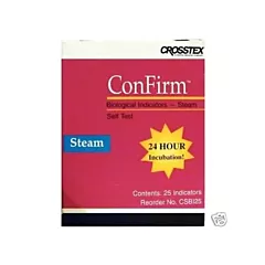 Crosstex Confirm 24 Hour Biological Indicators 25/box (VM108-CSBI25)