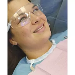 Crosstex Patient Barrier Apron Plastic Nylon Knee Length 27