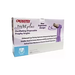Crosstex TWIST Plus Oscillating Prophy Angles Soft Cups Grey 100/box (VM108-TPLUSPASC)
