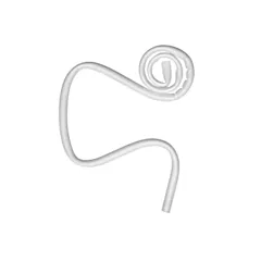 Crosstex Free Form Hygoformic Saliva Ejectors 100/bag (VM108-ZFF)