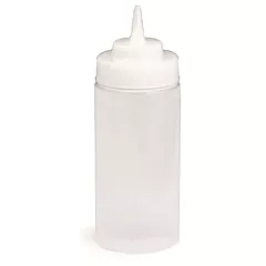 TableCraft 8 Oz Wide Mouth Squeeze Bottle
