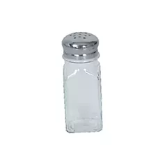 Browne square shaped salt and pepper shaker, 2 oz 2dz - 5751