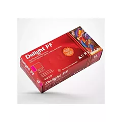 Aurelia Delight Vinyl Powder Free Gloves Large 100/box 