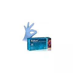 Robust Nitrile Glove Powder Free Medium 100/box