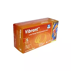 Aurelia Vibrant Latex Powder Free 100/box X-LARGE 