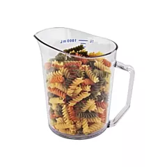 Cambro Camwear Measuring Cup, Clear, 1 qt - 100MCCW135 025/1