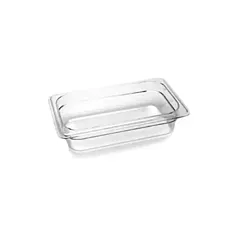 Cambro camwear pan, clear, 1/4 size/2.5