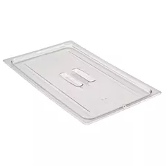 Cambro 10CWCH135 Full Size Food Pan Cover with Handle, Clear