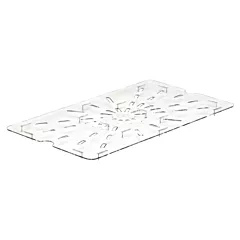 Cambro 10CWD135 Full Size Food Pan Drain Shelf, Clear