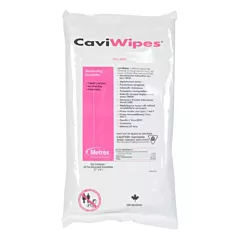 CaviWipes (METRX1224) Des serviettes de désinfectant de surface Paquets plats 45/paquet 3 Minute