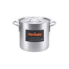 Browne Thermalloy Aluminum Stock Pot, 32 qt - 5813132 (RFS01