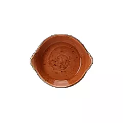 Steelite Craft Round Eared Dish, Terracotta, 6.5 oz, 5.75