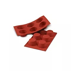 Silikomart silicone medium muffin pan - sf023 3478/sf023