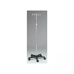 IV Pole, 4 Hook, 5 Castor Base