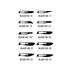 Lance Scalpel Blades #15, 100/box 