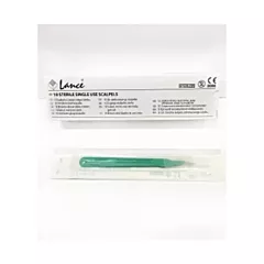 Lance Scalpels #10, 10/box 