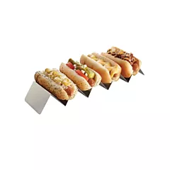 American metalcraft stainless steel taco holder, 4-5 - tsh5