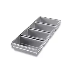 Bundy chicago metallic 4-strap bread pan, 9.5